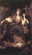 Sir Joshua Reynolds mrs.siddons as the tragic muse France oil painting artist